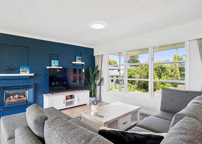 Panoramic Views Of Rotorua's And Mountains Vakantiehuis *